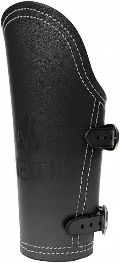 Næxon Bully Leather Welding Armpad — Black product photo