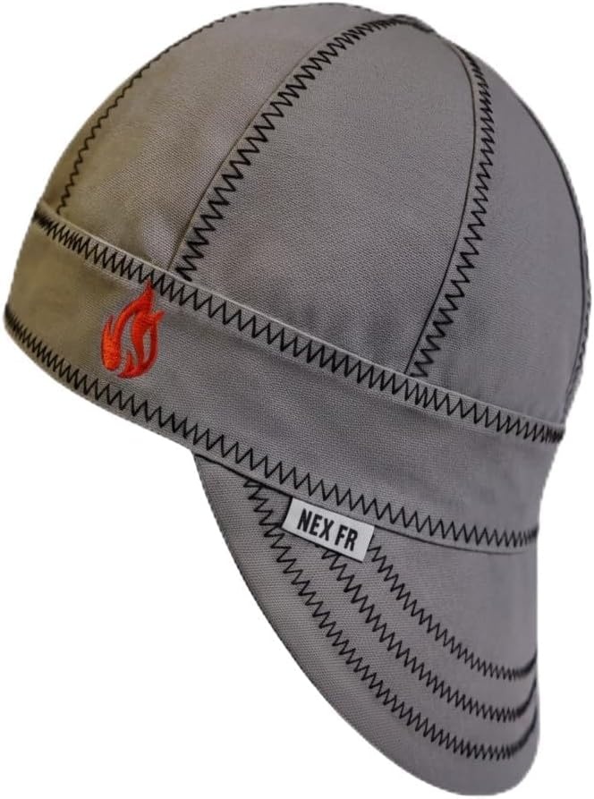 Næxon 8-Panel FR Welding Cap — Grey product photo