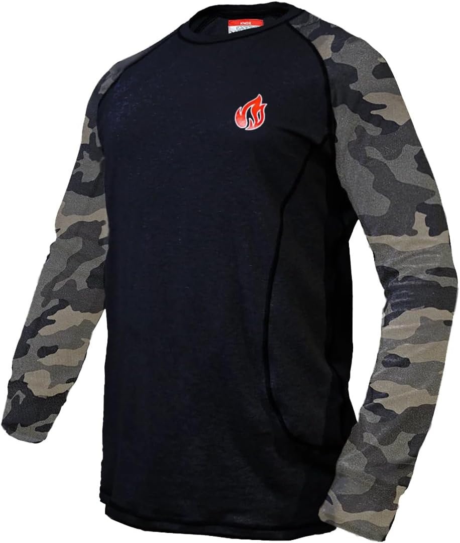 Næxon Long-Sleeve FR Crew Shirt — Camo product photo