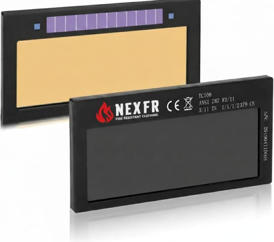Næxon Fixed & Automatic Welding Lenses — Shade 12 Gold product photo