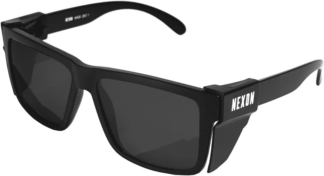 Næxon Badger Z87 Safety Glasses — Badger Black product photo