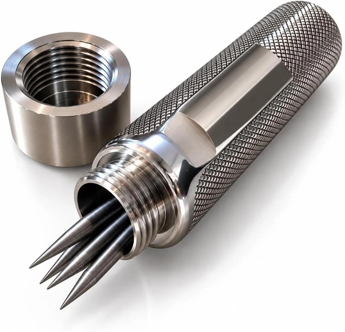 Næxon Stainless Steel Tungsten Holder — 4 Inches product photo